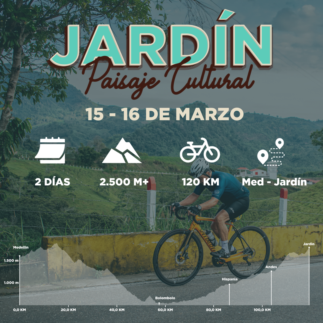 Jardín Antioquia en bici. En bicicleta por Colombia