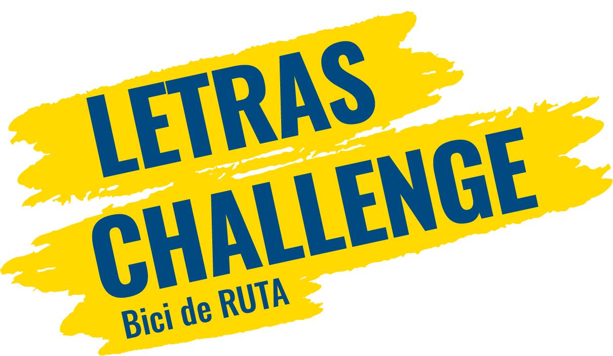 Letras challenge Bici de Ruta