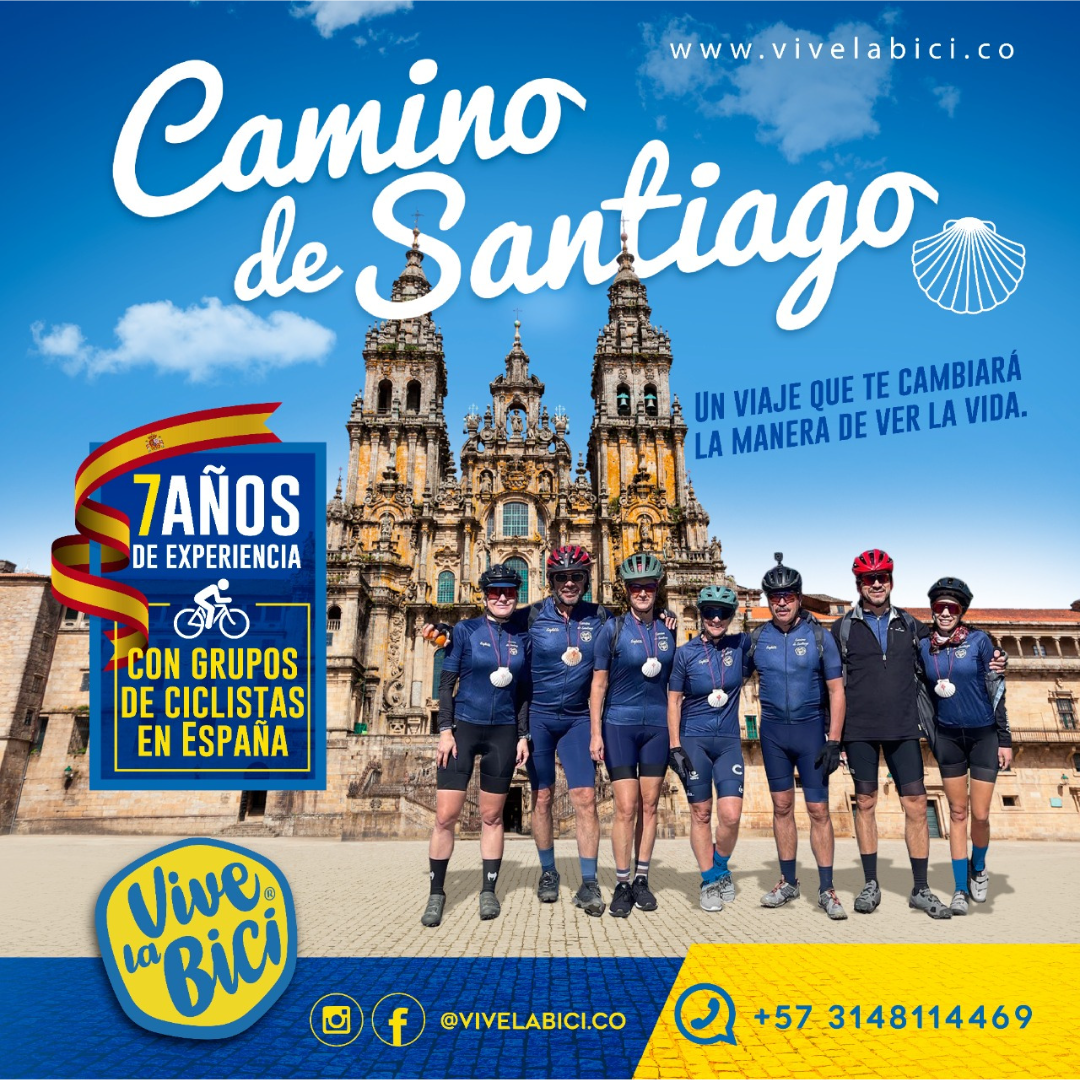 Post promocional del Camino de Santiago