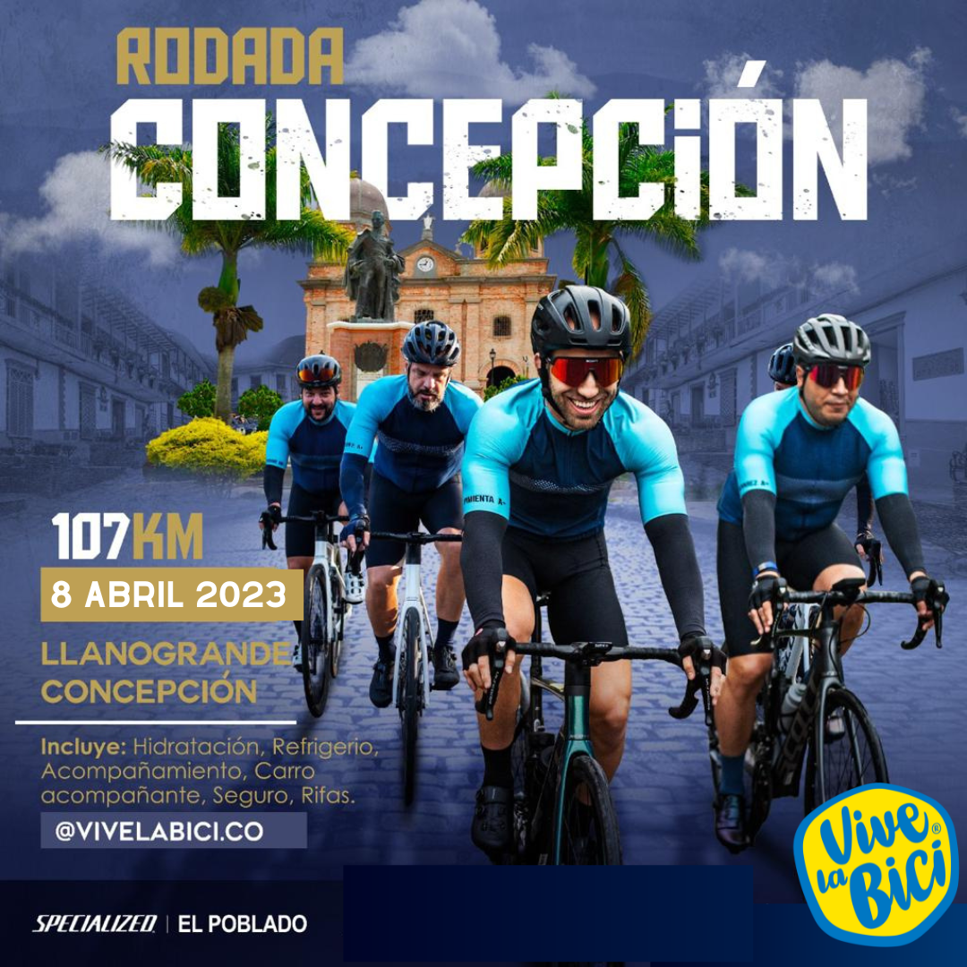 Publicación promocional de ciclistas Vive la Bici en Concepción